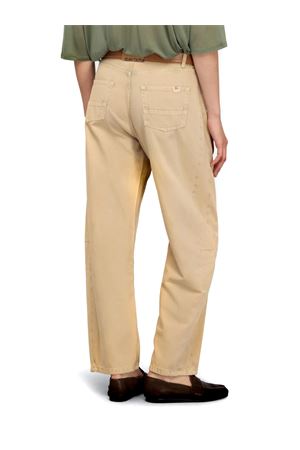 Jeans Cinque Tasche In Misto Cotone Beige SEMI COUTURE | Y6SY04JNS41